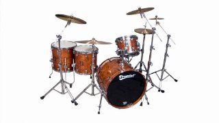 Premier Drums Series Elite 23197NAL 5 Piece Bubinga Heavey Rock 22 Shell Pack, Drum Set (Bubinga): Musical Instruments