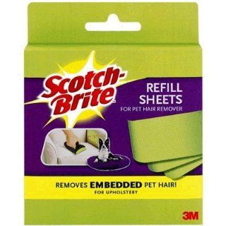 6 Pack Of 3m Scotch Fur Fighter 849rf 8 Hair Remover Refill, 8 sheet (48 sheet In Total) : Pet Hair Removers : Home Improvement