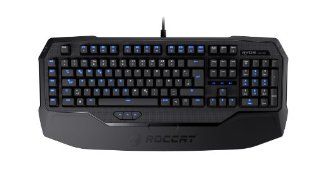 ROCCAT Ryos MK Pro Mechanical Gaming Keyboard with Per Key Illumination   Blue Cherry MX Key Switch (ROC 12 851 BE): Computers & Accessories