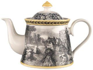 Villeroy & Boch Audun Ferme Teapot: Kitchen & Dining