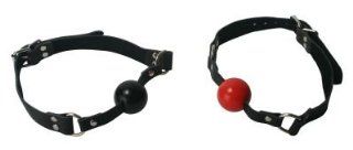 RED Silicone Ball Gag   Best: Health & Personal Care
