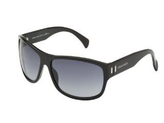 Giorgio Armani GA857/S Sunglasses   0807 Black (JJ Gray Gradient Lens)   63mm: Watches
