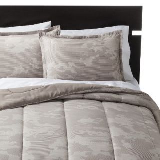 Room Essentials Camo Reversible Comforter   Gray (Twin Extra Long)