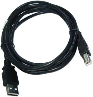BEST 2m USB 2.0 A Male   B Male   Black (USB2 102K)      Electronics