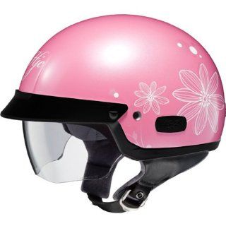 HJC Flora IS 2 Half (1/2) Shell Motorcycle Helmet   MC 8 / Medium: Automotive