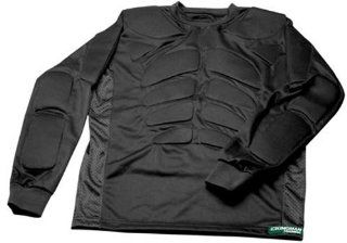 Kingman Training Body Shield Chest Protector   Lg/XL   Black : Sports & Outdoors