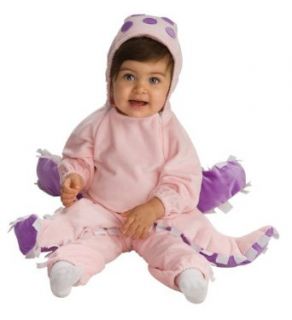 Rubie's Deluxe Baby Octopus Costume Pink   Toddler (1 2 Years): Infant And Toddler Costumes: Clothing