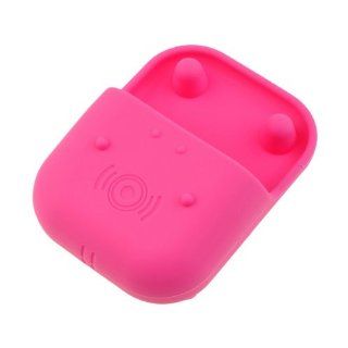 Hot Pink Hippo Style Silicone Woofer Speaker Stand Cradle For iPhone 5 5G: Computers & Accessories
