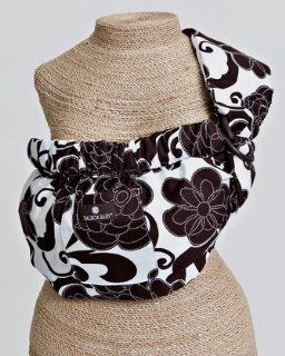 Balboa Adjustable Sling Style in Dotted Daisy  Brown and White : Child Carrier Slings : Baby