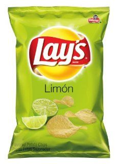 Lay's Potato Chips, Limon, 1.875 Ounce (Pack of 28) : Grocery & Gourmet Food