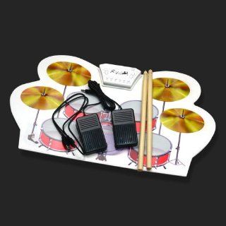 SUNOAD MD1008 Portable USB MIDI DRUM KIT Electronic Drum + Free SUNOAD Cleaning Cloth: Computers & Accessories