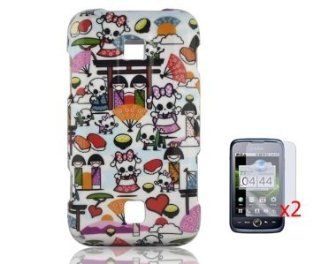 Huawei M860 Ascend Phone Shell Case (Kawaii Baby) for MetroPCS Service + Two Clear Screen Guard: Cell Phones & Accessories