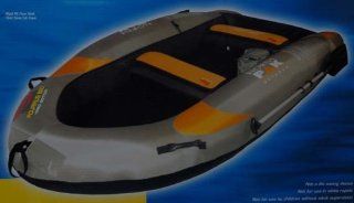 Aquarius 860 Hard Bottom Inflatable Boat : Sports & Outdoors