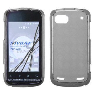Asmyna ZTEN861CASKCA064 Argyle Premium Slim and Durable Protective Cover for ZTE Warp Sequent N861   1 Pack   Retail Packaging   Smoke: Cell Phones & Accessories