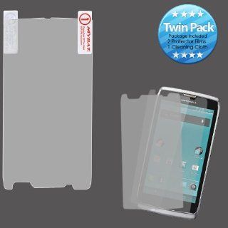 MYBAT MOTXT881LCDSCPRTW LCD Screen Protector for Motorola Electrify 2 XT881   Retail Packaging   Twin Pack: Cell Phones & Accessories