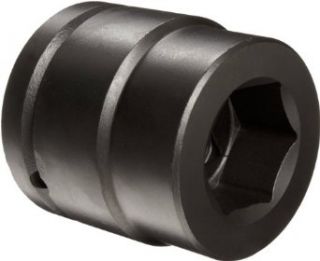 Martin 8652 Forged Alloy Steel 1 5/8" Type I Opening 1 1/2" Power Impact Drive Socket, 6 Points Standard, 3 3/16" Overall Length, Industrial Black Finish: Industrial & Scientific