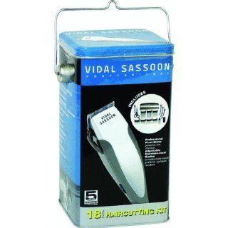 Helen of Troy L.P. VSCL882 Vidal Sassoon 18 Piece Hair Clipper Set: Health & Personal Care