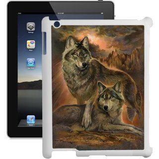 The Wolf Pack Protector iPad 2 Case   (White) Hard Case Computers & Accessories