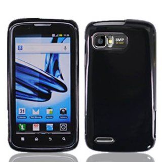 Motorola MB866 / 865 / Atrix 2 Soft TPU Gel Silicone Skin Case   Black: Cell Phones & Accessories