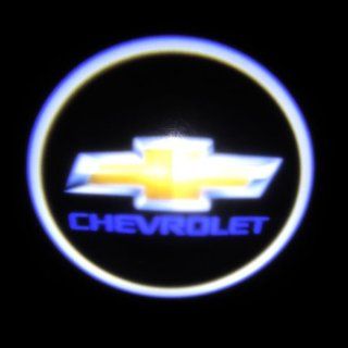 5W 2th Generation Car Logo LED Ghost Shadow Light Laser Door Projector for Chevrolet: Automotive