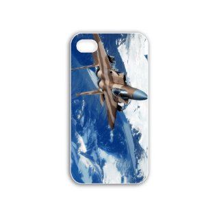 Diy Iphone 4/4S Aircraft Series mcdonnell douglas f eagle aircraft Black Case of Innervation Cellphone Skin For Girls: Cell Phones & Accessories