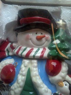 Snowman Cookie Jar: Kitchen & Dining