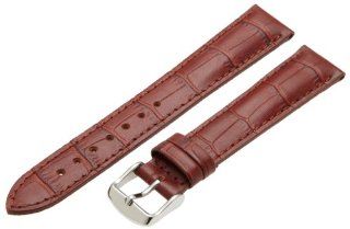 Hadley Roma Men's MSM898RR 180 18 mm Tan Alligator Grain Leather Watch Strap: Hadley Roma: Watches