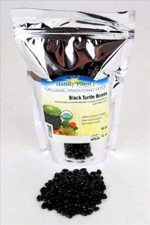 Organic Black Turtle Beans  1 Lb  Called Black Bean & Spanish Black Bean   Seed Sprouting Sprouts, Cooking, Food Storage : Plant Seed Collections : Patio, Lawn & Garden