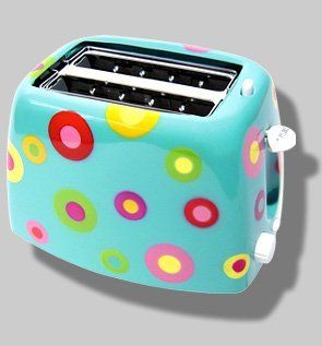 Colorful Dots Toaster by Pylones Paris: Kitchen & Dining