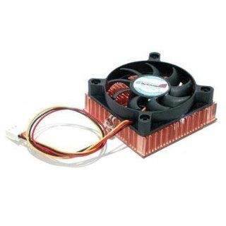 Startech 60x10mm Socket 7/370 CPU Cooler Fan 60mm 5000rpm With Copper Base 3 Pin TX3: Computers & Accessories