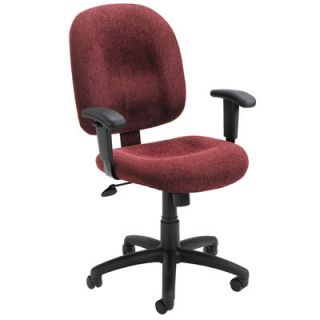 Boss Office Products Mid Back Ergonomic Task Chair with Tilt Tension Control 