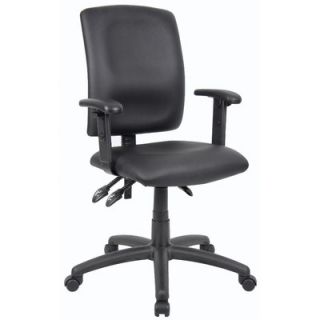 Boss Office Products Budget High Back Task Chair without Arms B3045 Arms: Adj