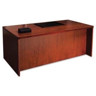 Mayline Mira Series Wood Veneer Straight Front Executive Desk MLNMDKS3672ESP 
