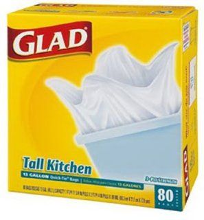 GLAD TALL KITCHEN TRASH BAG   60034 (Pack of 4): Home Improvement