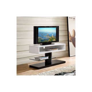 Matrix Bayern 39.5 Flat Screen TV Stand TV BAYERN BLK/WHT