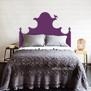 Queen Size Bed Special Victorian Castle Bird Headboard Wall Decal Wall Decals Home Wall Stcker Decals Decor Bedroom Vinyl Romoveralble 912: Everything Else