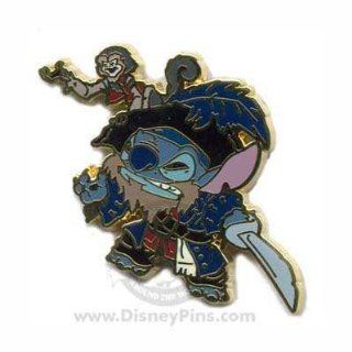 Disney Pins   Pirates of the Caribbean   Stitch as Barbossa   Pin 67647 