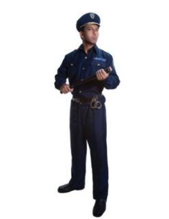Adult Police Large Halloween Costume   Adult Large: Adult Sized Costumes: Clothing