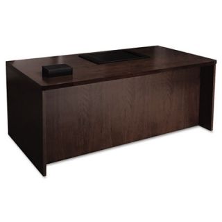 Mayline Mira Series Wood Veneer Straight Front Executive Desk MLNMDKS3672ESP 