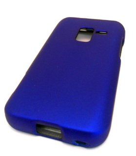 Samsung Galaxy Attain 4G R920 Solid Blue Rubberized Feel Rubber Coated Design HARD Case Cover Skin METRO PCS: Cell Phones & Accessories