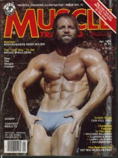 MUSCLE TRAINING ILLUSTRATED Craig Ehleider Richard Baldwin Clarence Bass 4 1979: Entertainment Collectibles