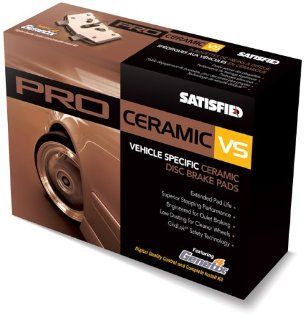 Satisfied Brake Products PR923C Front Ceramic Pads: Automotive