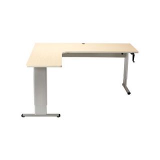 Populas Accella Adjustable Perfect Corner Desk AC 727230 PC L Finish: Urban W