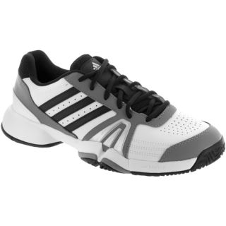 adidas Bercuda 3: adidas Mens Tennis Shoes Core White/Black/Gray