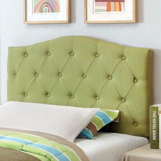Hokku Designs Marina Upholstered Headboard IDF 7989 Size: Twin, Color: Green