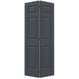 ReliaBilt 6 Panel Hollow Core Smooth Molded Composite Bifold Closet Door (Common: 80 in x 36 in; Actual: 79 in x 35.5 in)