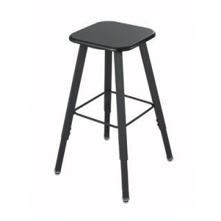 Safco Products Height Adjustable Stool with Footrest 1205BE / 1205BL Color: B