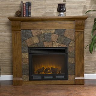 Wildon Home ® Blake Electric Fireplace CSN2829E/CSN3829E Finish: Antique Oak