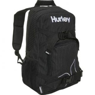 Hurley Honor Roll Skate Backpack   BLACK/WHITE: Clothing