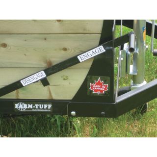 Farm-Tuff Manure Spreader — 1800-Lb., 40-Bushel Capacity, Model# MS-4000G  Ag Spreaders